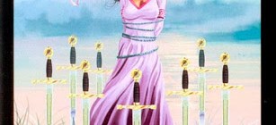 Tarot for Today - 8 of Swords - Sunday, June 30, 2019 – Tarot by Lady Dyanna